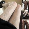 Fishnet Stockings Women Tights Lingerie Sexy Lace Floral Thigh High Stockings Pantyhose JK Lolita Stocking Tights Pantyhose