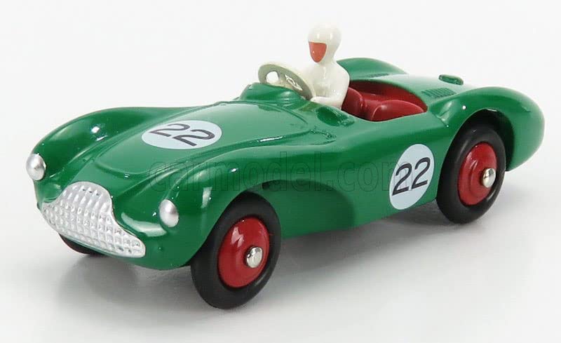 DINKY TOYS масштаб Aston Martin DB3S Зеленый ASTON MARTIN DB3S Репродукция Литая модель автомобиля 110 1/43