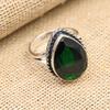 Chrome Diopside Gemstone Handmade Jewelry 925 Sterling Silver Ring