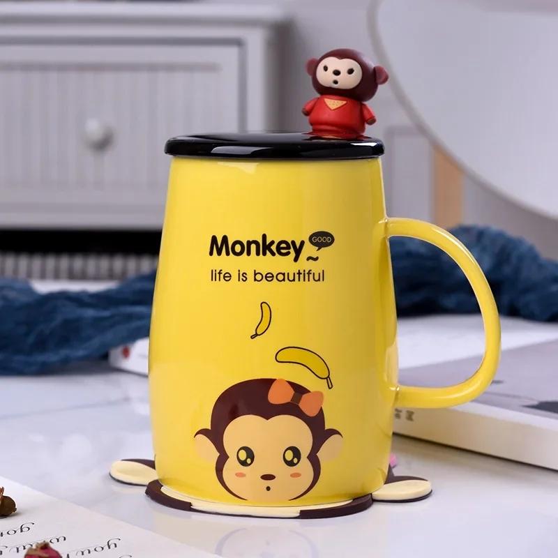 Высококачественная керамическая кружка для кофе, кружки Kawaii, оригинальные кружки, кружки для кофе, кружки для молока, посуда, бар