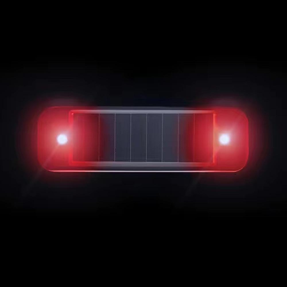 Night Security Simulated Alarm Wireless Anti Theft Caution Lamp Flashing Dummy Alarm Lamp Mini LED Solar Power Car Warning Light