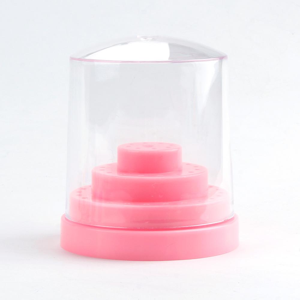 10/14/20/48 отверстий, акриловый держатель для сверл для ногтей, маникюрный фрезерный пустой ящик для хранения, подставка, резак, контейнер, аксессуары для ногтей, инструмент