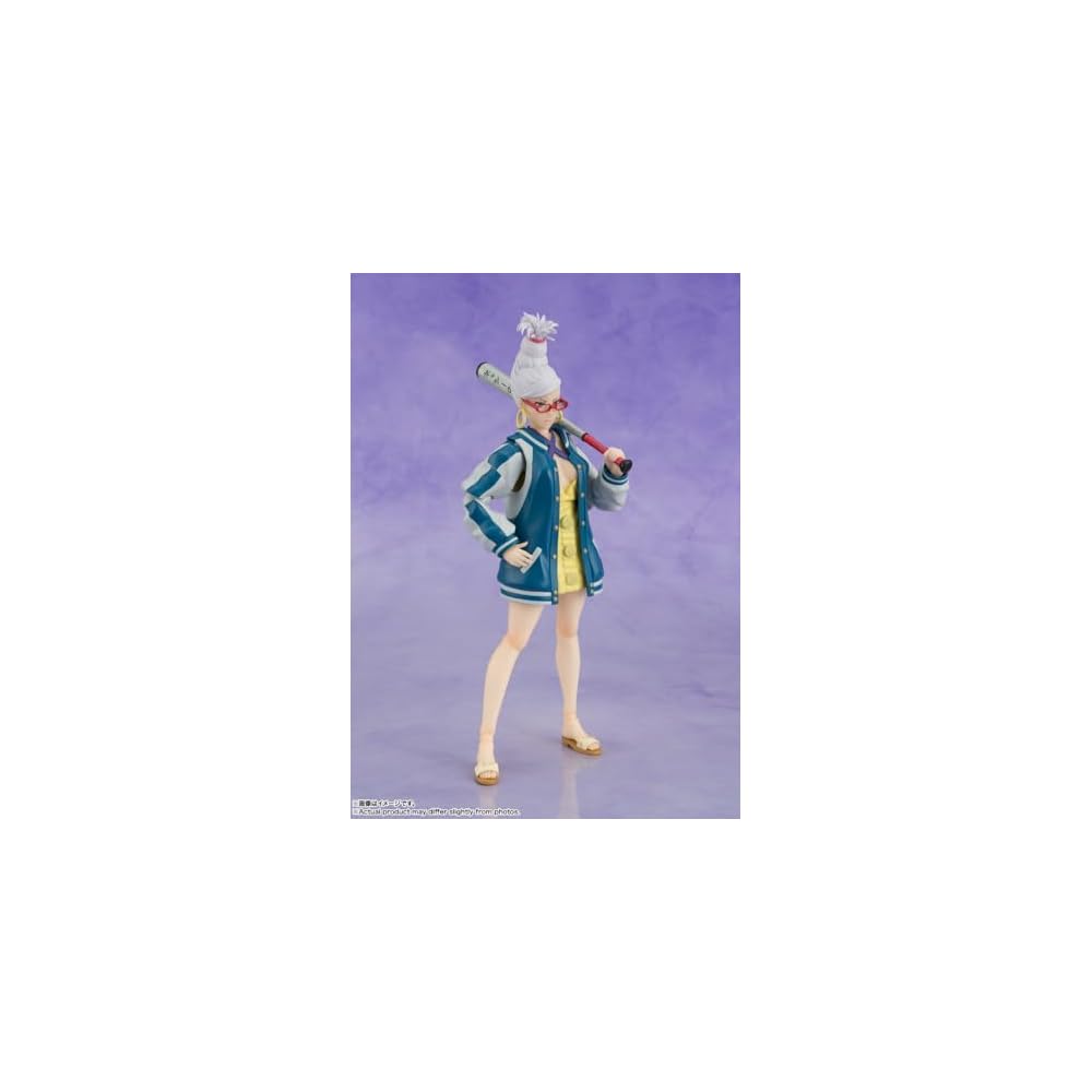 TAMASHII NATIONS S.H.Figuarts Хосико из Dandadan, примерно 145 мм, окрашенная экшн-фигурка из ПВХ и АБС