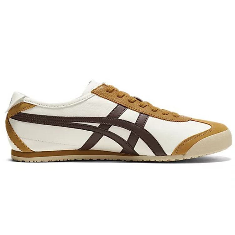 ONITSUKA TIGER Mexico 66 Cream Licorice Brown Unisex Sneakers 1183A201-117