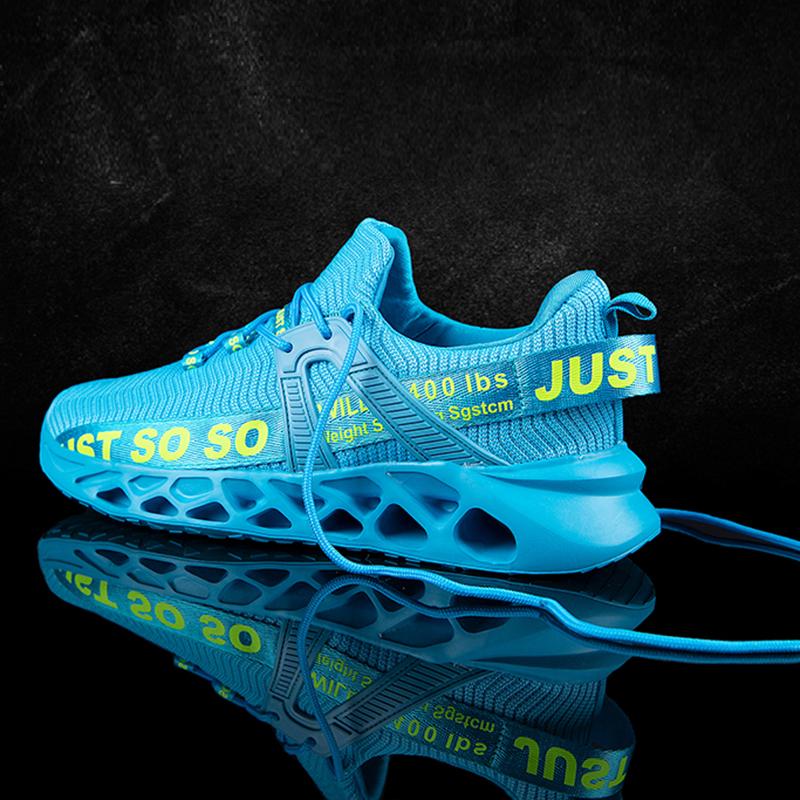 36-48 Мужская/женская летающая тканая подошва из ЭВА, легкая сетчатая удобная подкладка, уличная спортивная обувь для отдыха