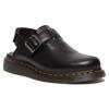 Dr. Martens Jorge Ii Leather Comfortable Casual Low-Top Mule Slippers Unisex Slippers Black 30868001
