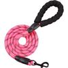 BRAVE WAKA Прочный поводок для собак длиной 3 м с губчатой ручкой и подсветкой, идеально подходит для средних и крупных собак, толщина 3 м, поводок, удобный для захвата