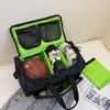 Foldable Multifunctional Travel Bag with Sneaker Storage - Waterproof Single Shoulder Sports & Fitness Luggage for Business Trips