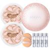 Age To Wenness Sparkle Case + Refill 12.5g X 2p + Ampoule 10ml X 4p, Pink Beige, 1 Set