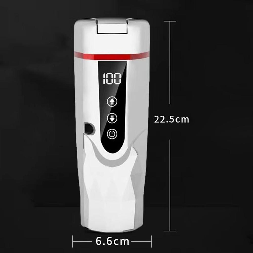 12 V 24 V Electric Heat Water Cup Heater Cup Stainless Steel Warmer Temperature