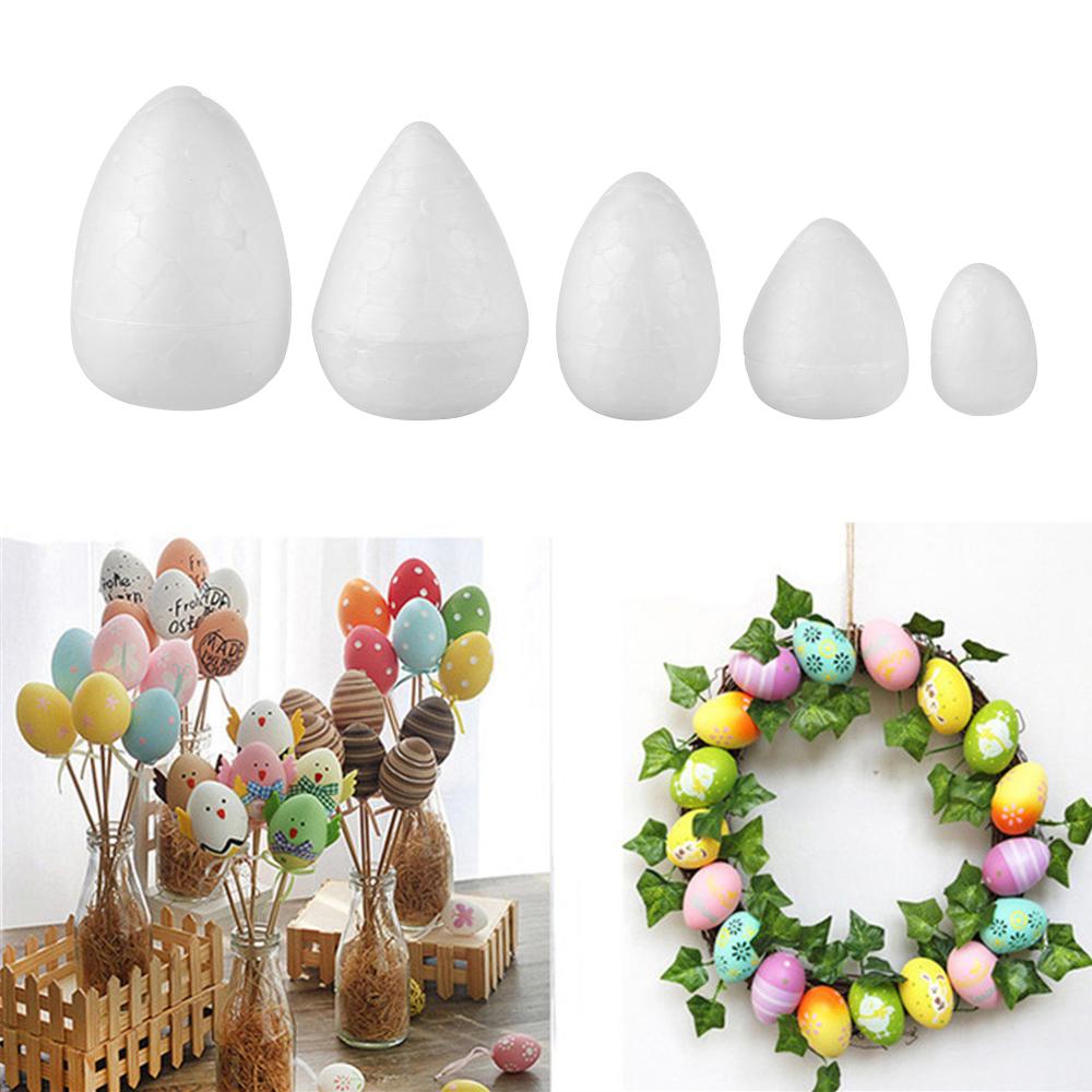 Детские сувениры Свадебный декор Кухонные аксессуары Пенопластовый цветок Каплевидная форма DIY Картина Белые поделки Шары