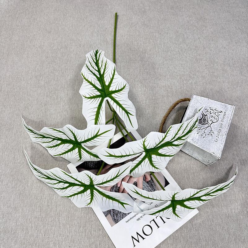 Искусственное растение Алоказия Одора Торговый центр Отель Внутренний двор Зеленое декоративное растение