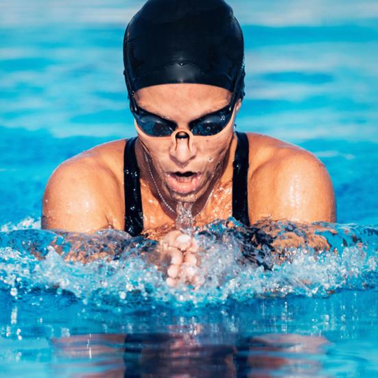 Унисекс-ремешок для носа, регулируемый зажим для дайвинга с ремешком, водонепроницаемый зажим для носа в бассейне для тренировок по плаванию