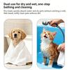Disposable Pet Bath Towels 60x100cm Super Absorbent No Lint Soft Cleaning Wipes for Dogs Cats Grooming Travel Supplies