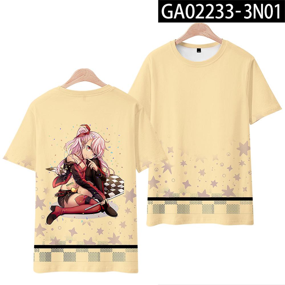 Game Cosplay Fate/kaleid liner Prisma Illya Summer Anime T Shirt Summer Men T-Shirt