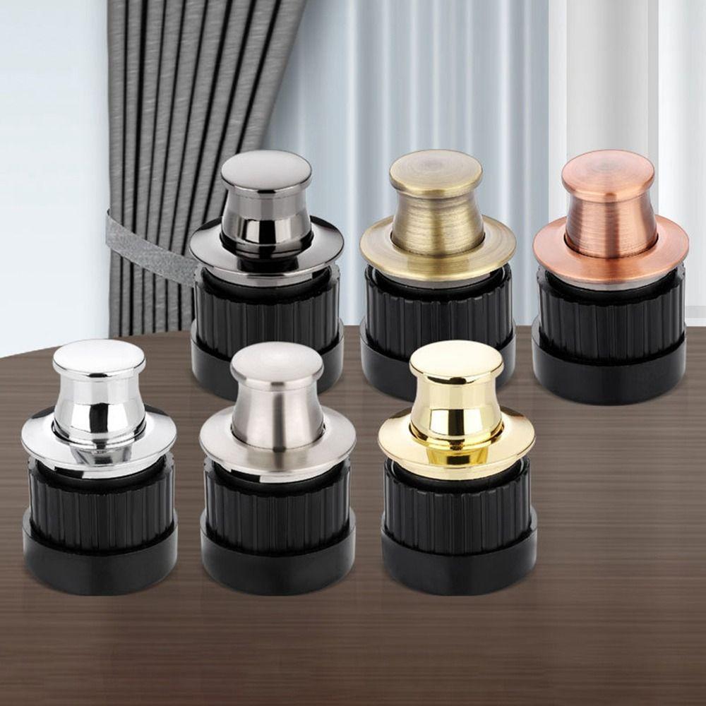 Embedded Bounce Handle Invisible Tatami Handle New Telescopic Spring Knobs  Cabinet Door