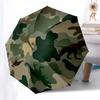 1pc Dinosaur Camouflage Pattern Umbrella with Plastic Handle,Compact & Stylish,Cartoon Pattern,Outdoor UmbrellaPT392