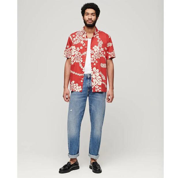 Superdry Hawaiian рубашка с коротким рукавом
