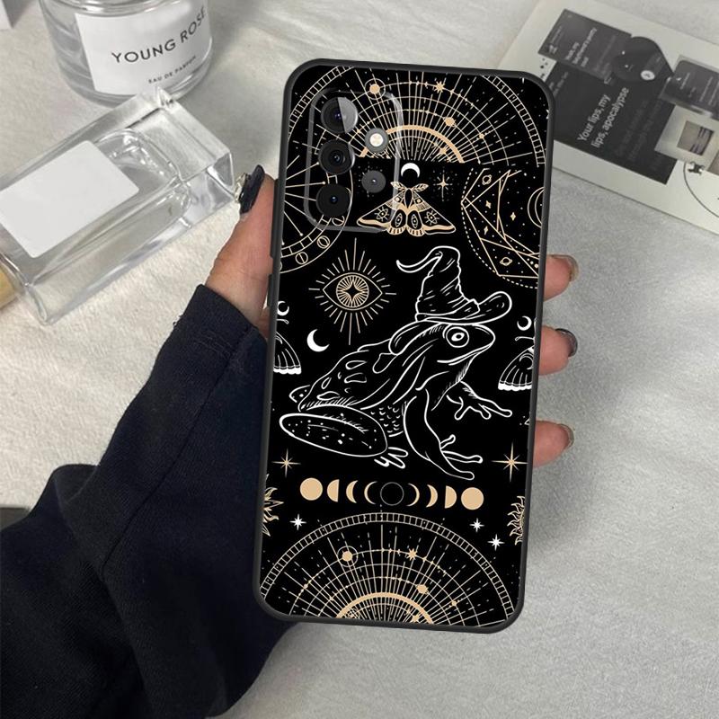 Чехол 'Лягушка-Ведьма' для Samsung Galaxy A54 A34 A14 A36 A56 A06 A13 A53 A32 A12 A22 A52 A35 A17 A16 A55 A15