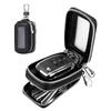 Car Key Fob Bag Car Remote Key Bag PU Leather Key Fob Protection Large Capacity Key Coin Holder Keyring Case Keys Pouch Bag