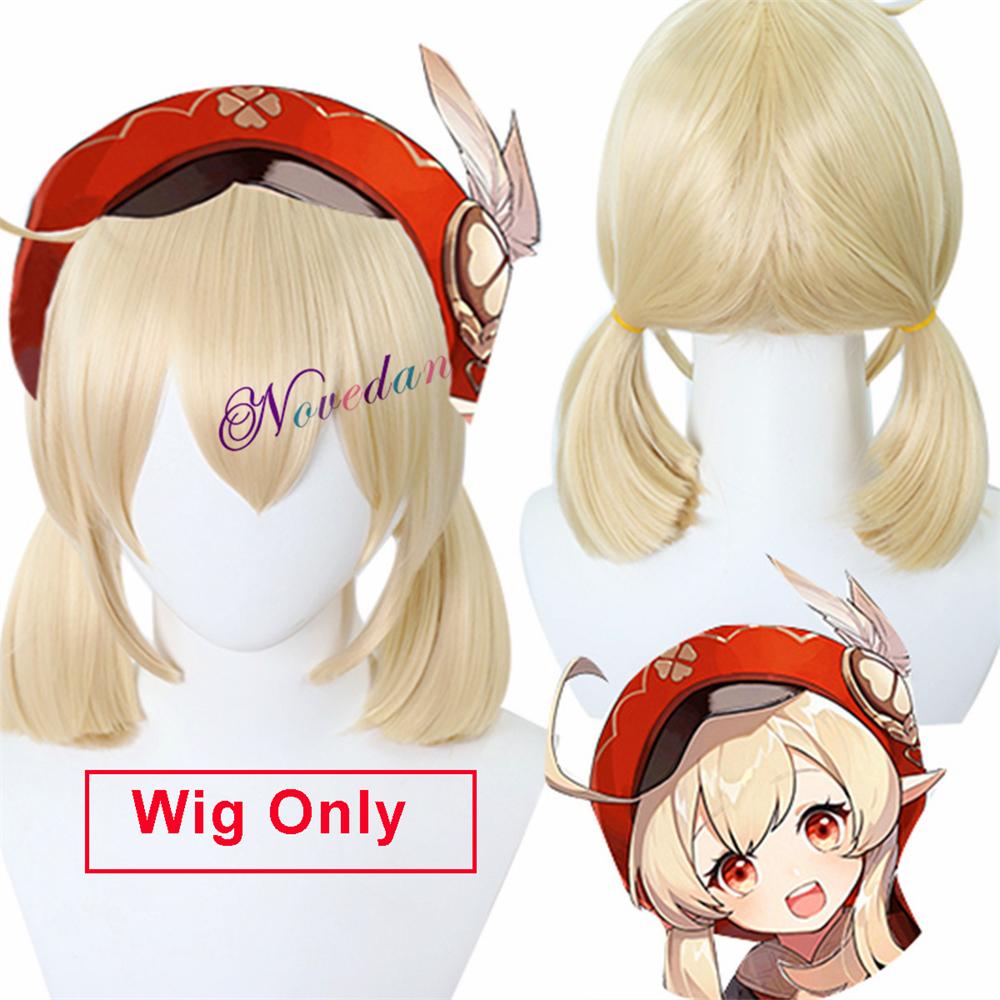 Klee Косплей Детский Костюм Аниме Игра Косплей Для Детей Девушка Платье Рюкзак Парик Хэллоуин Вечеринка Одежда Плюс Размер