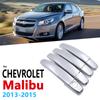 Хромированная накладка на ручки для Chevrolet Holden Malibu 2013 2014 2015, автомобильные аксессуары, наклейки, автостайлинг 8th 8 Gen