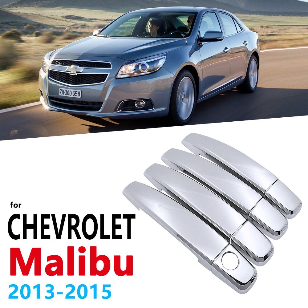 Хромированная накладка на ручки для Chevrolet Holden Malibu 2013 2014 2015, автомобильные аксессуары, наклейки, автостайлинг 8th 8 Gen