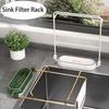 with 50Pcs Replacement Net Sink Filter Rack Towel Storage Drain Rack Filter Mesh Bag Stand  Kitchen