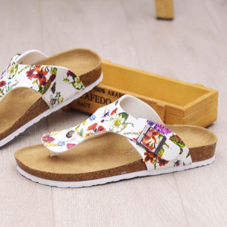 Flip Flops Men'S Leather Mule Clogs Slippers High Quality Soft Cork Slides Footwear For Men Women Unisex 35-45 Flip Flops