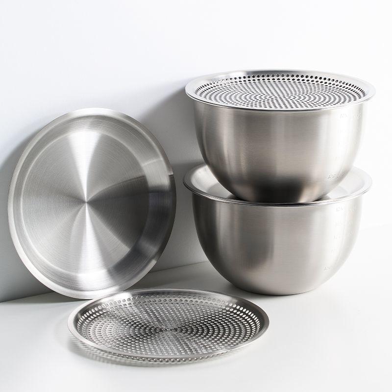 Раковина из нержавеющей стали, углубленное кухонное приспособление для взбивания, ванна для смешивания и приготовления пасты, салата, мытья овощей, ванна для слива масла