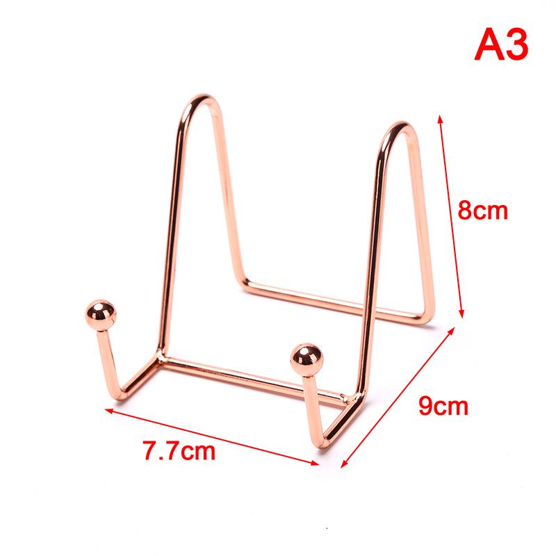 Plate Display Stand Picture Easel Metal Plate Stands Holder Display