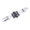 Flower Pattern Suspenders Decoration Shawl Brooch Duck Clip Clasps Cardigan Clip Sweater Clips