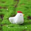 16Pcs/set DIY Fairy Garden Decoration Mini Hen Chick Animal Miniatures Mini Figures Moss Terrarium Micro Landscape