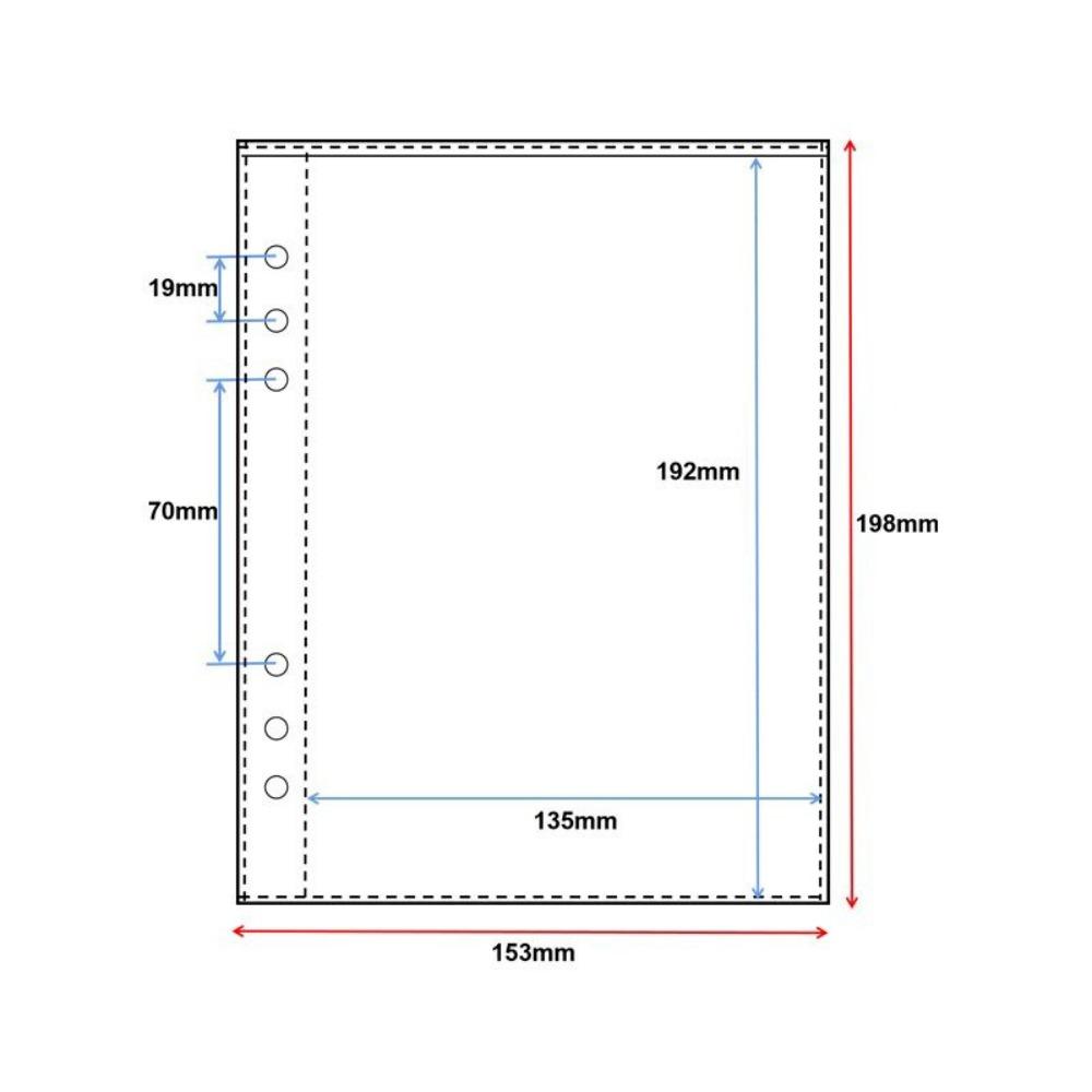 Water Ripple Photocards Holder Transparent Card Booklet Kpop Idol Photo Storage