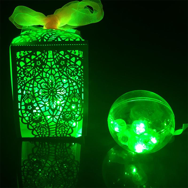 Шармовые шары, лампы для бара, без выключателя, светодиодная вспышка для свадьбы, 10 шт./лот, украшение для рождественской вечеринки, круглый шар, мини