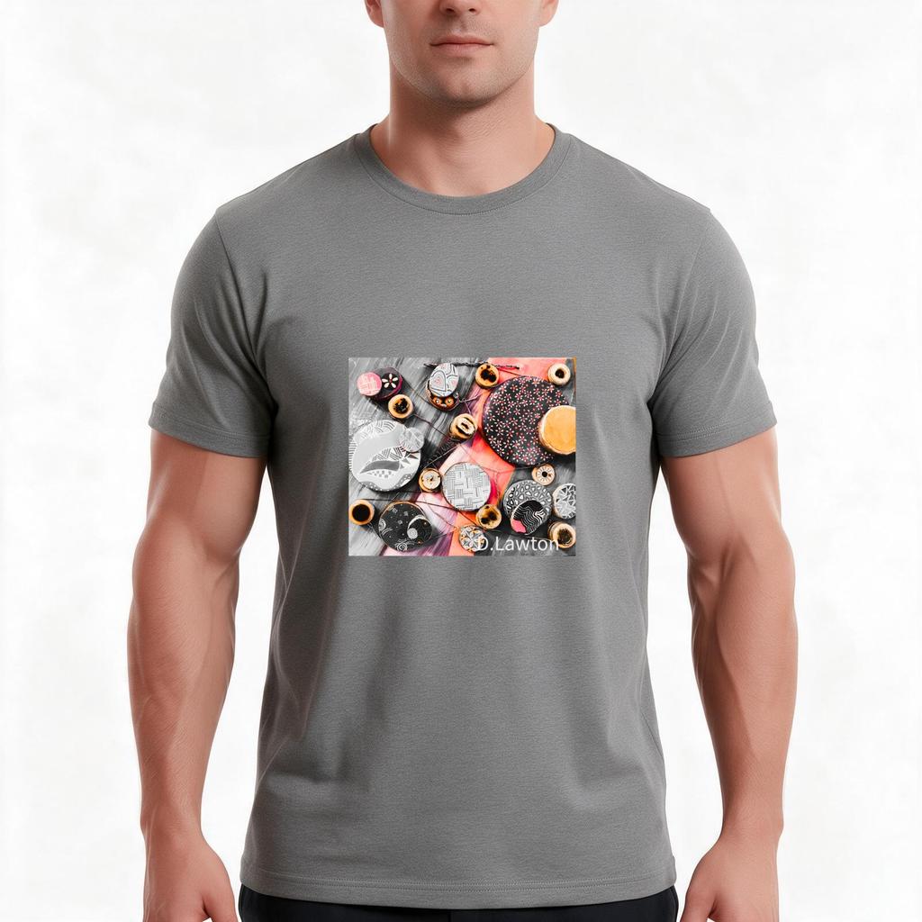 Confusion TShirt Summer Casual Cotton Tee Oversized Streetwear Tops Vintage Graphic Print Loose Fit Short Sleeve