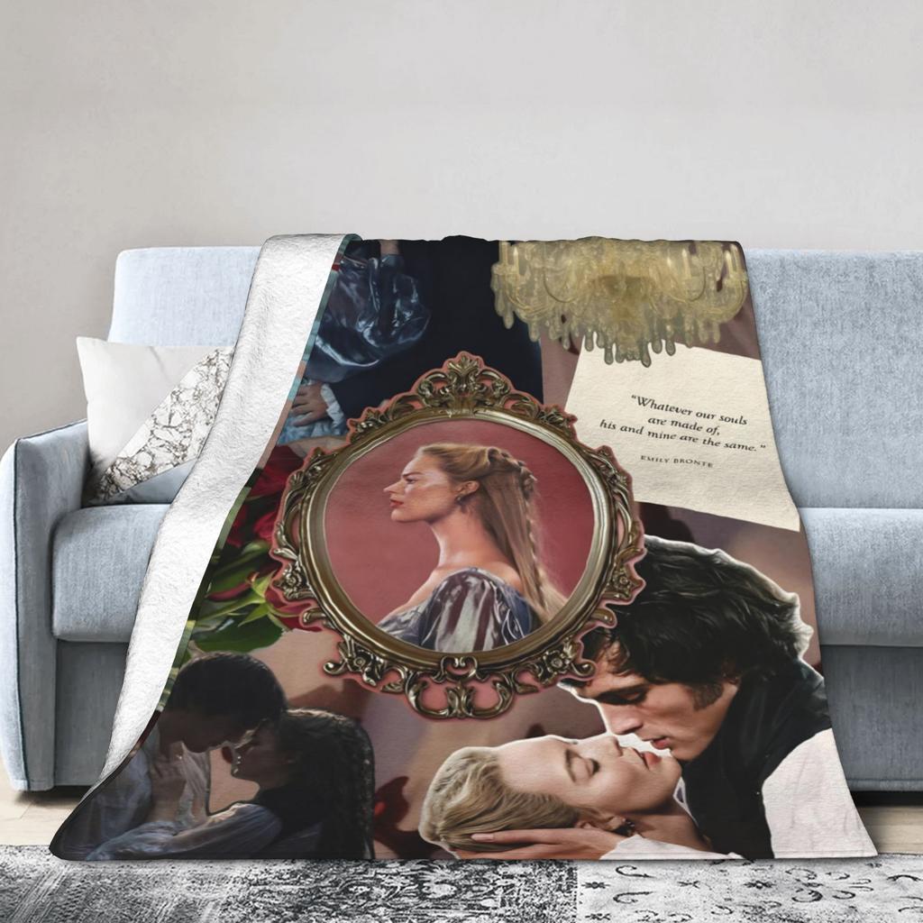 Wuthering Heights 2026 Movie Gift Fashion Blanket For Men Women Ultra Soft Throw Fashion Blankets for Living Room es Multi-size