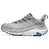 HOKA Kaha 2 Low GORE-TEX Sharkskin Blue Coral Women Sneakers Grey 1123191-SBCRL