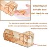 Yousheng Highly Sensitive Rat Trap Cage Eco-friendly Plastic Sturdy Construction Mouse Catcher Box for Household