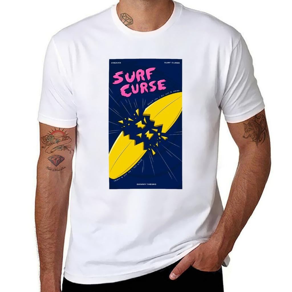 Surf Curse Tshirt Gym Wear Breathable Short Sleeve Tee