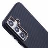 For Samsung Galaxy S25 Case Compatible with MagSafe Carbon Fiber Texture Water Transfer PC Phone Cover