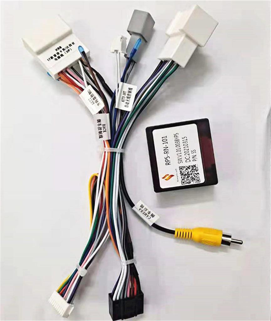 Car Audio Android 16PIN Power Cable Adapter With Canbus Box For Renault Captur Dacia Power Wiring Harness