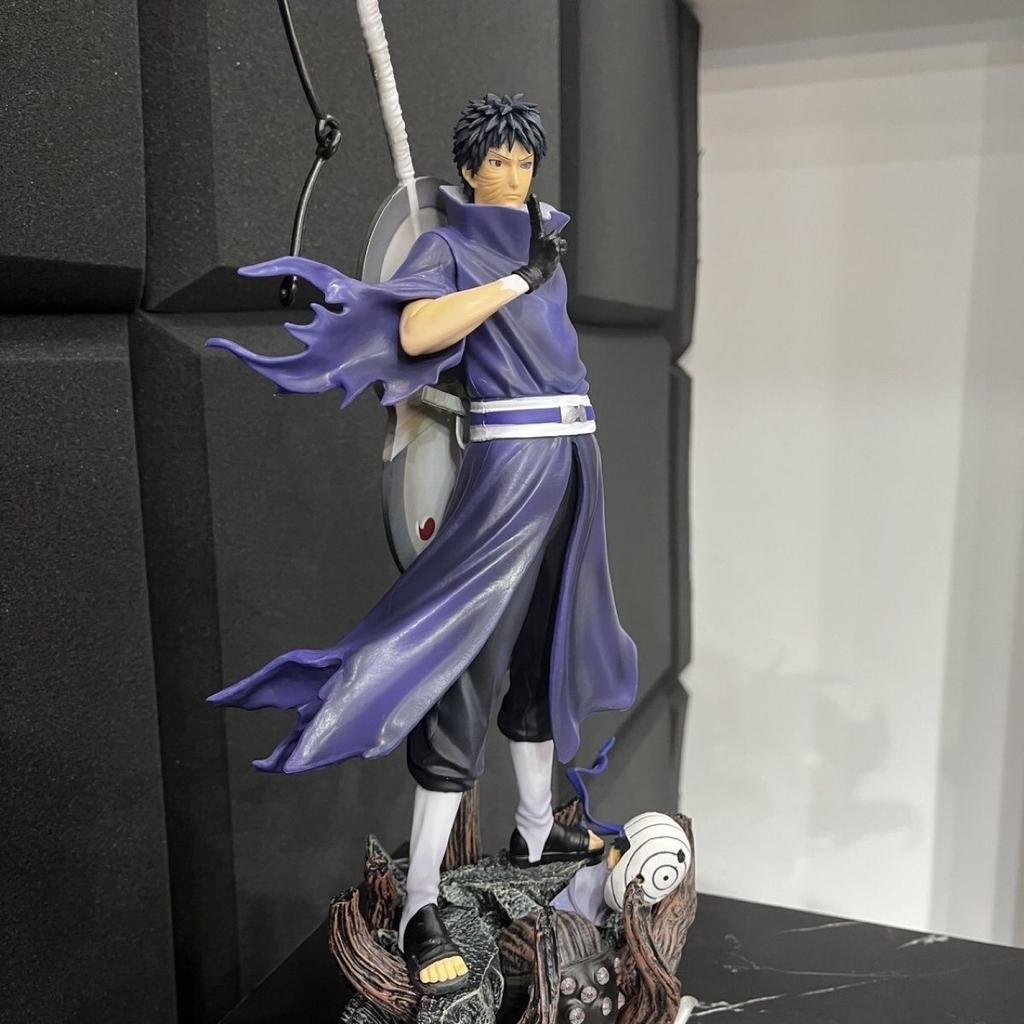 Популярный Новый Продукт Фигурка Наруто Стоячая Поза Гигантская Волна Учиха Двойная Голова Модель Аниме Настольное Украшение Орнамент Подарок