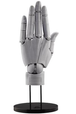 Kotobukiya ТОВАР ПОДДЕРЖКИ ХУДОЖНИКА Модель руки/L -СЕРЫЙ- 1/1 Масштаб Фигурка