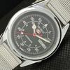 ВОССТАНОВЛЕННЫЕ ВИНТАЖНЫЕ SEIKO 5 АВТОМАТИЧЕСКИЕ 6309A ЯПОНИЯ МУЖСКИЕ ЧАСЫ D/D ЧЕРНЫЕ a318621-2
