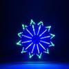 Colorful LED Flash Plug In DIY Kit for Electric Rotating Ferris Wheel Transparent