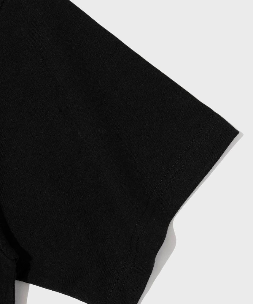 TAILOR STUDIO Городская оверсайз футболка с коротким рукавом (черный)