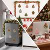 DIY Diamond Painting Fridge Magnet 6pcs Acrylic Pearl Rhinestone Holiday Resin Drill Sticker Kit