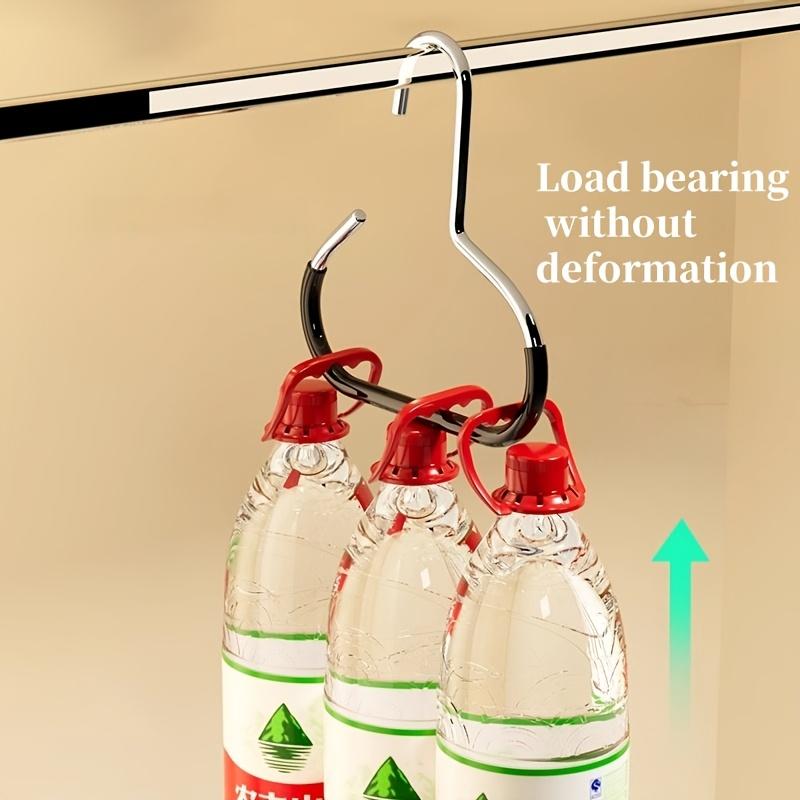 4 шт. многофункциональных противоскользящих металлических круглых крючка, подходят для сушки нижнего белья, галстуков, маек, шарфов, ремней, в ванных комнатах, спальнях