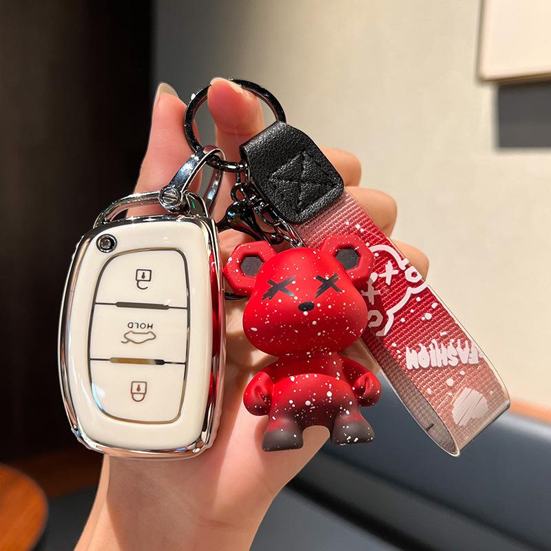 ПекинсяндайФутляр для ключейix35ix25Мингту Ландун Elantra Tucson Sonata9Футляр для ключей Rena